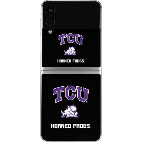 Texas Christian University TCU Horned Frogs Logo Galaxy Z Flip4 5G Skin